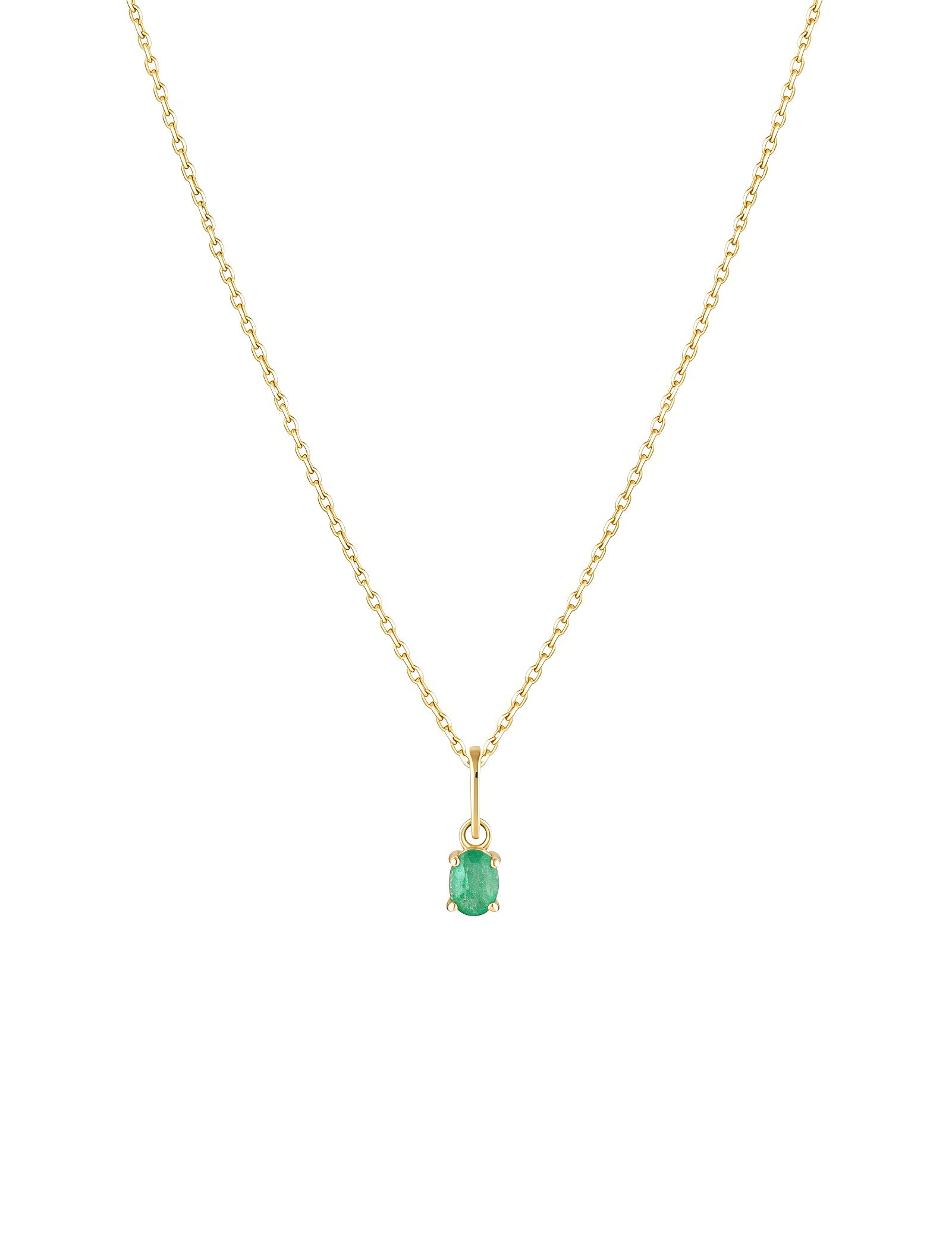 Picture of Luna Rae Emerald Necklace