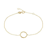Picture of Luna Rae Solid 9k Gold Eternity Bracelet