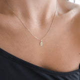 Yellow Gold Letter A