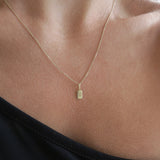 Yellow Gold Letter D