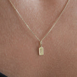 Yellow Gold Letter F