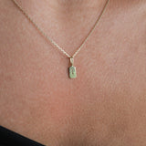 Yellow Gold Letter I