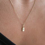 Yellow Gold Letter O