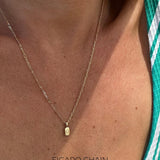 Yellow Gold Letter O