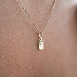 Yellow Gold Letter P