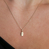 Yellow Gold Letter T
