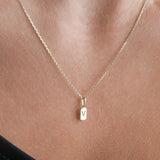 Yellow Gold Letter V