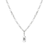 Silver Letter B