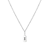 Silver Letter E