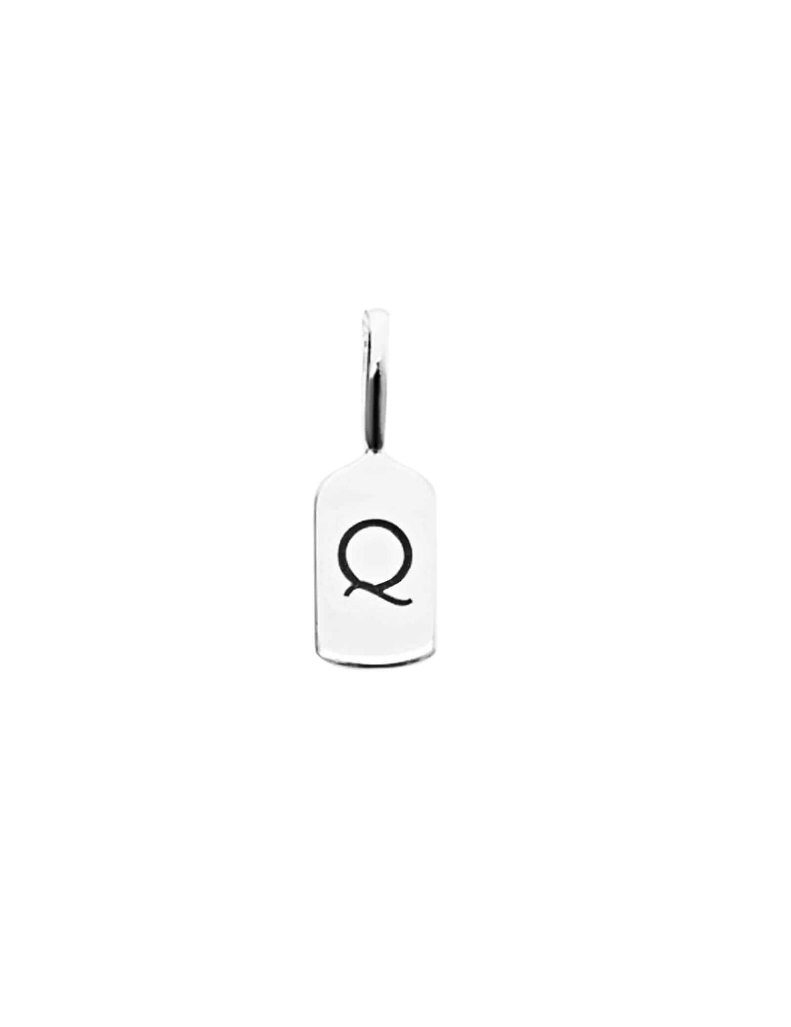 Silver Letter Q