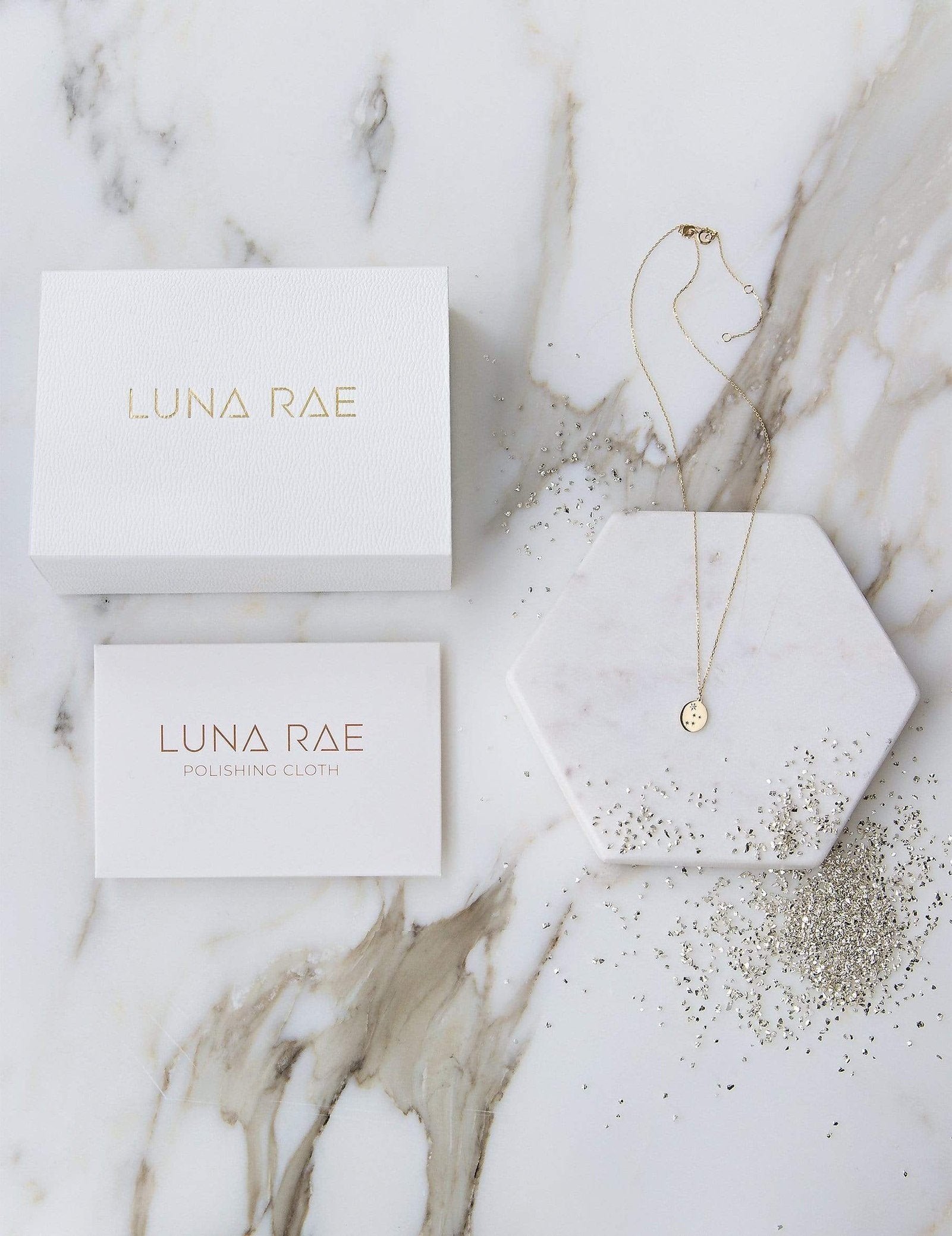Picture of Luna Rae Yellow Gold Stars of Capricorn