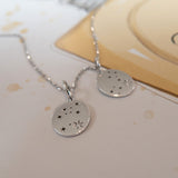 White Gold Stars Of Virgo